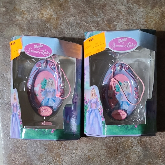 2003 Barbie Swan lake Christmas ornaments - Picture 4 of 7